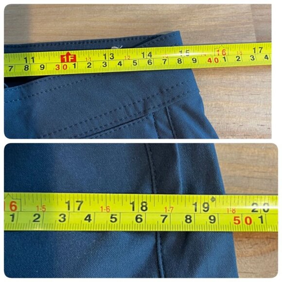 ***SOLD***prAna Womens Halle Hiking  Jogger II Sz 4 in Coal Gray Water Repellent - Picture 9 of 12